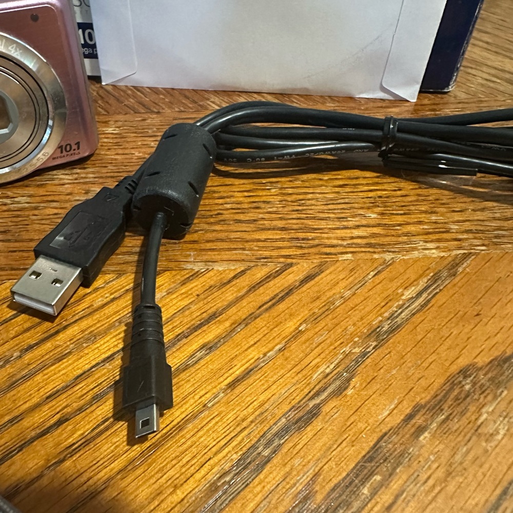 Sony Cyber-shot PINK DSC-S950 Original box manual battery charger bag PARTS ONLY - Picture 6 of 16